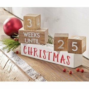 Holiday Countdown Blocks Christmas Birthday Thanksgiving Halloween